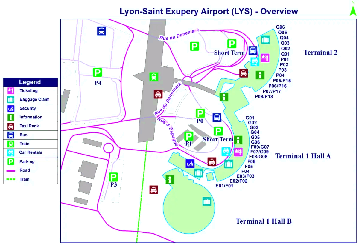 Luchthaven Lyon-Saint Exupéry
