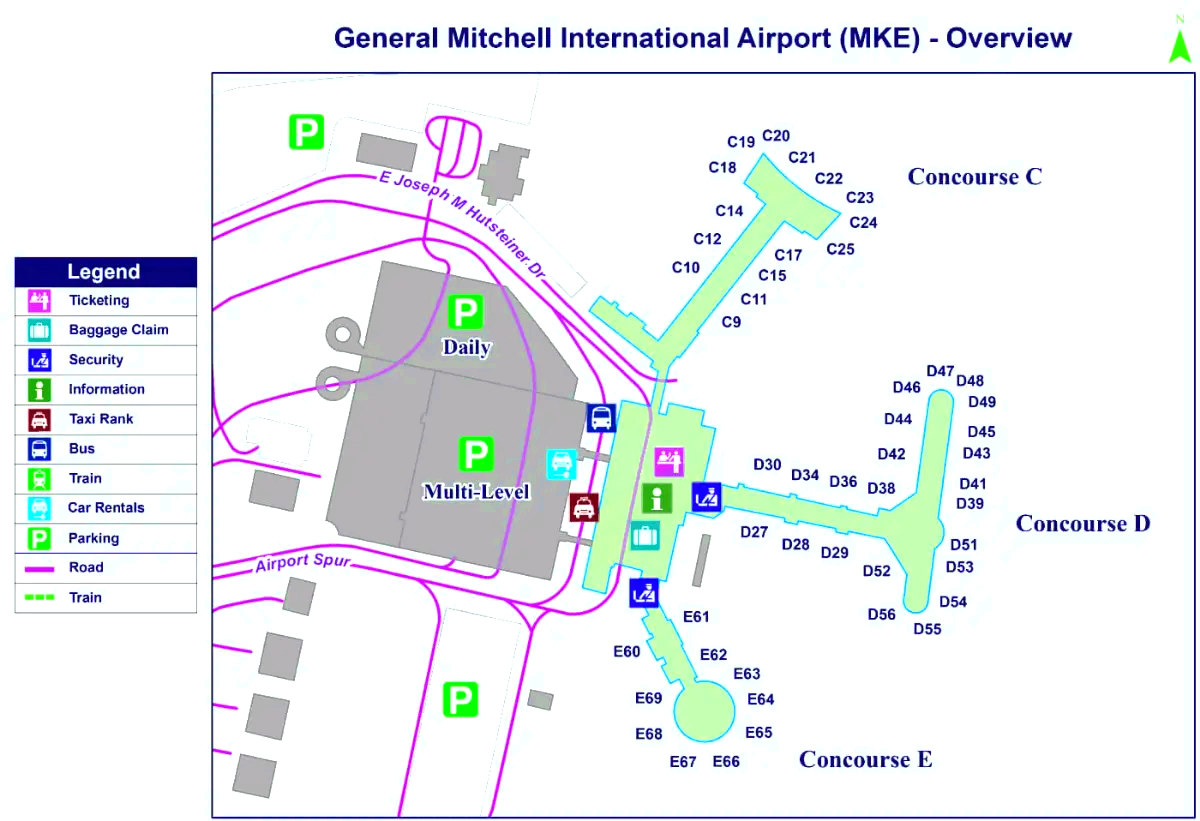 Internationale luchthaven Generaal Mitchell