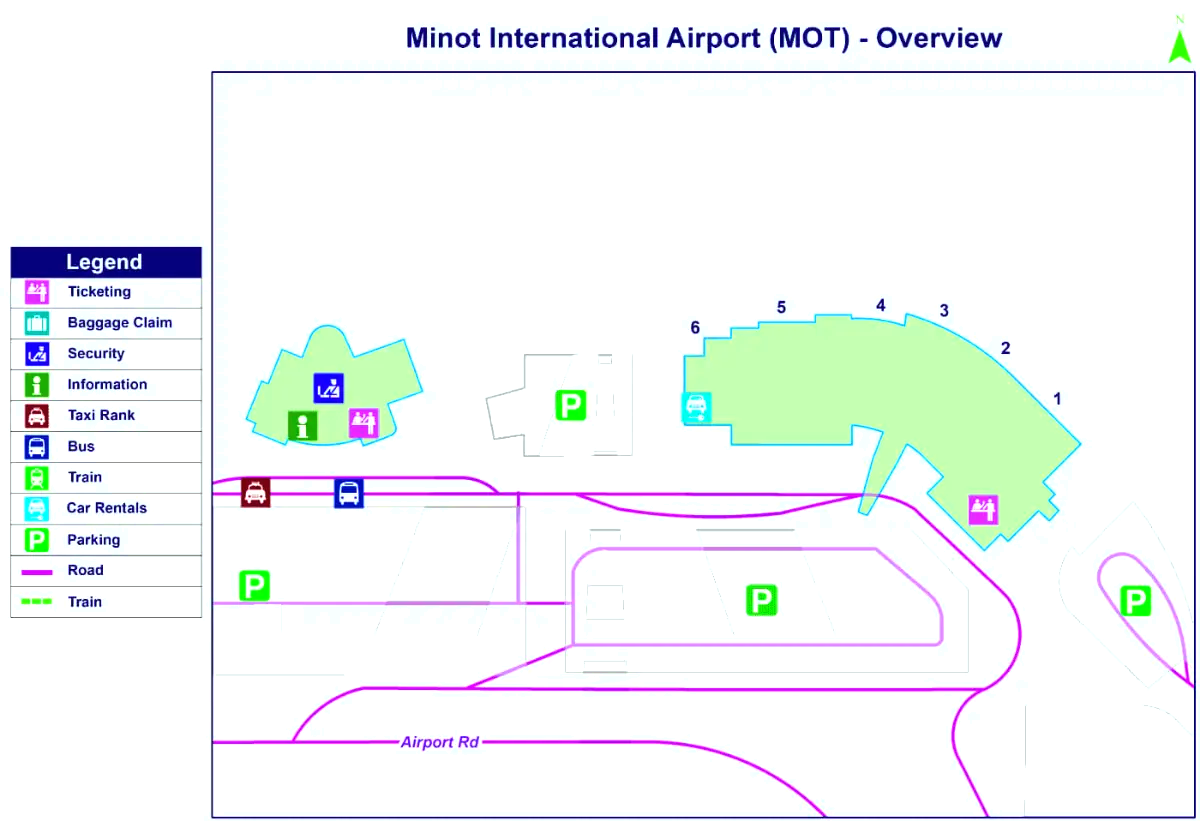 Internationale luchthaven Minot