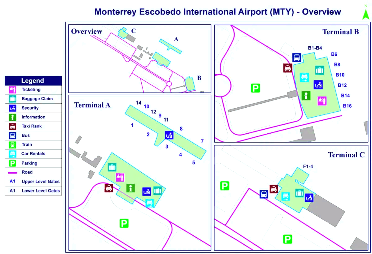 Internationale luchthaven Monterrey