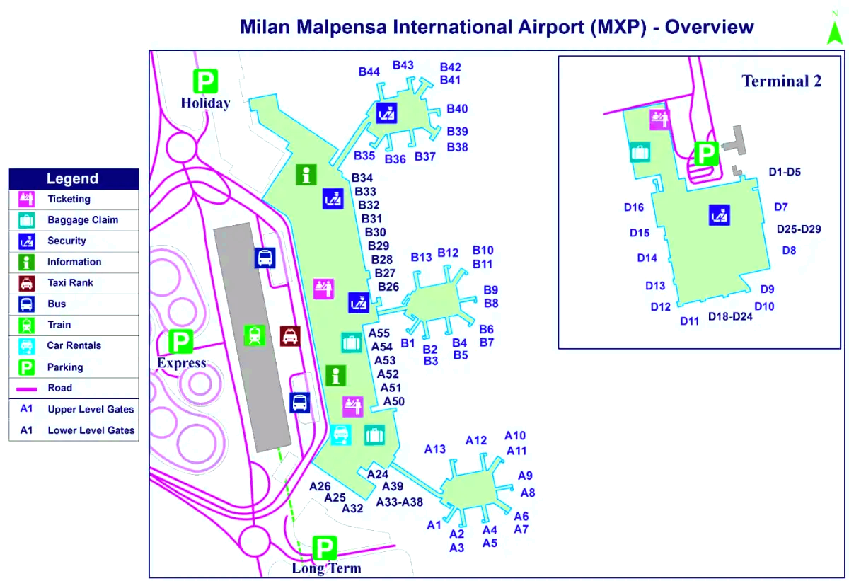 Luchthaven Milaan-Malpensa