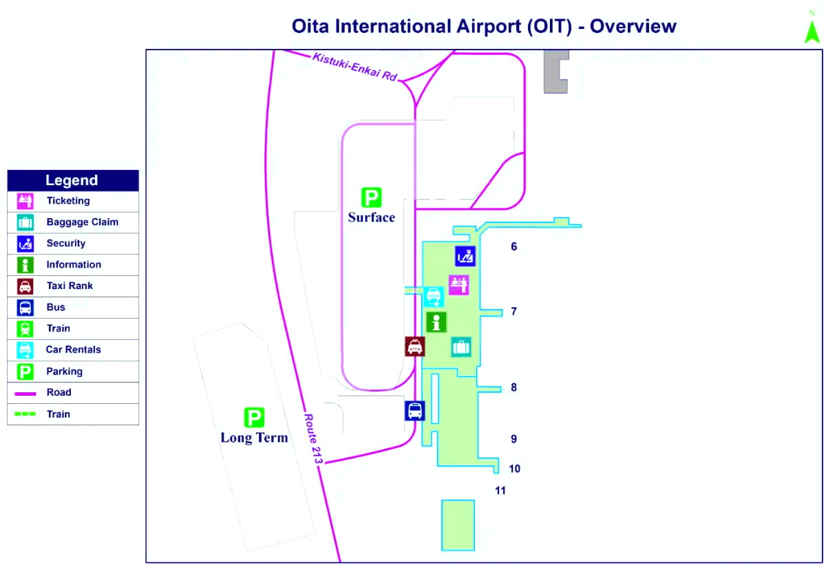 Luchthaven Oita