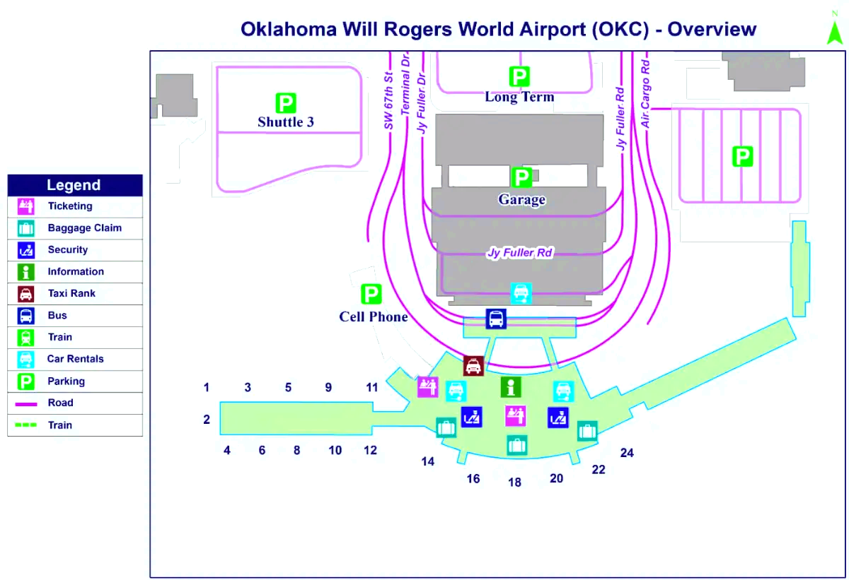 Zal Rogers World Luchthaven