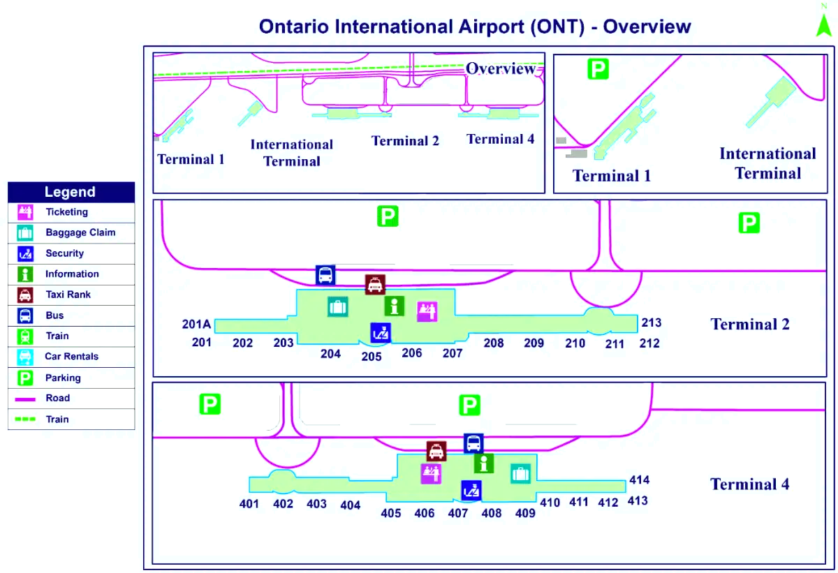 Internationale luchthaven van Ontario