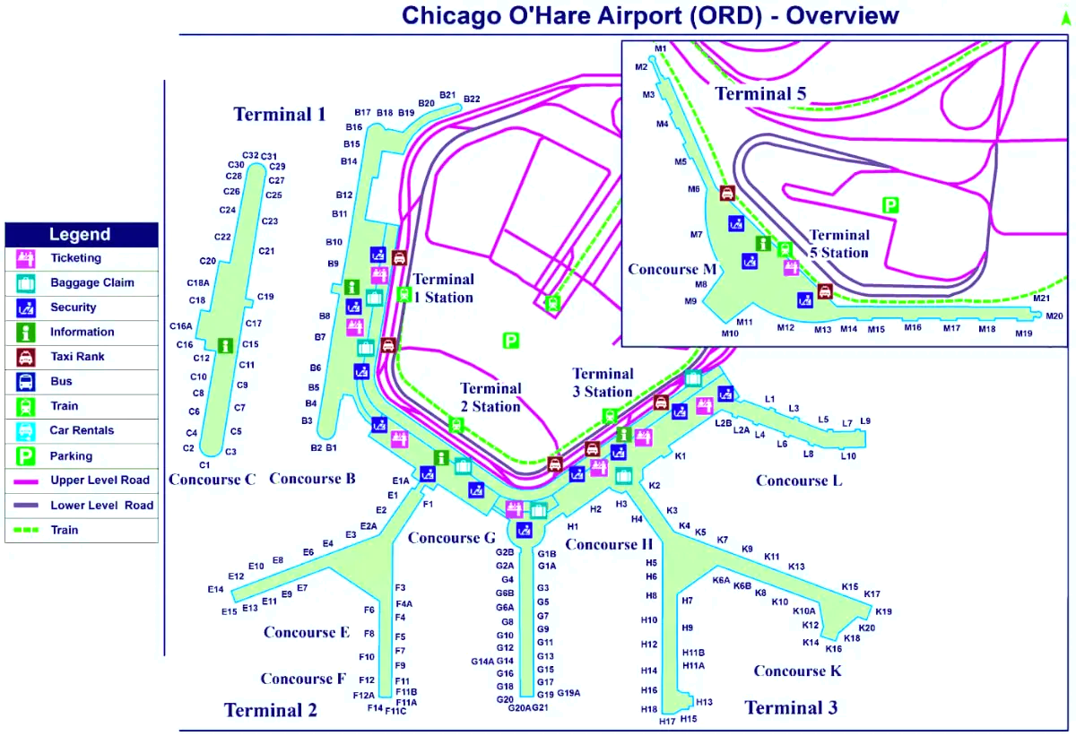 Internationale luchthaven O'Hare