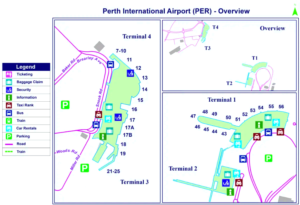 Luchthaven Perth