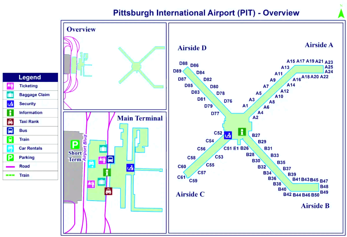 Internationale luchthaven van Pittsburgh