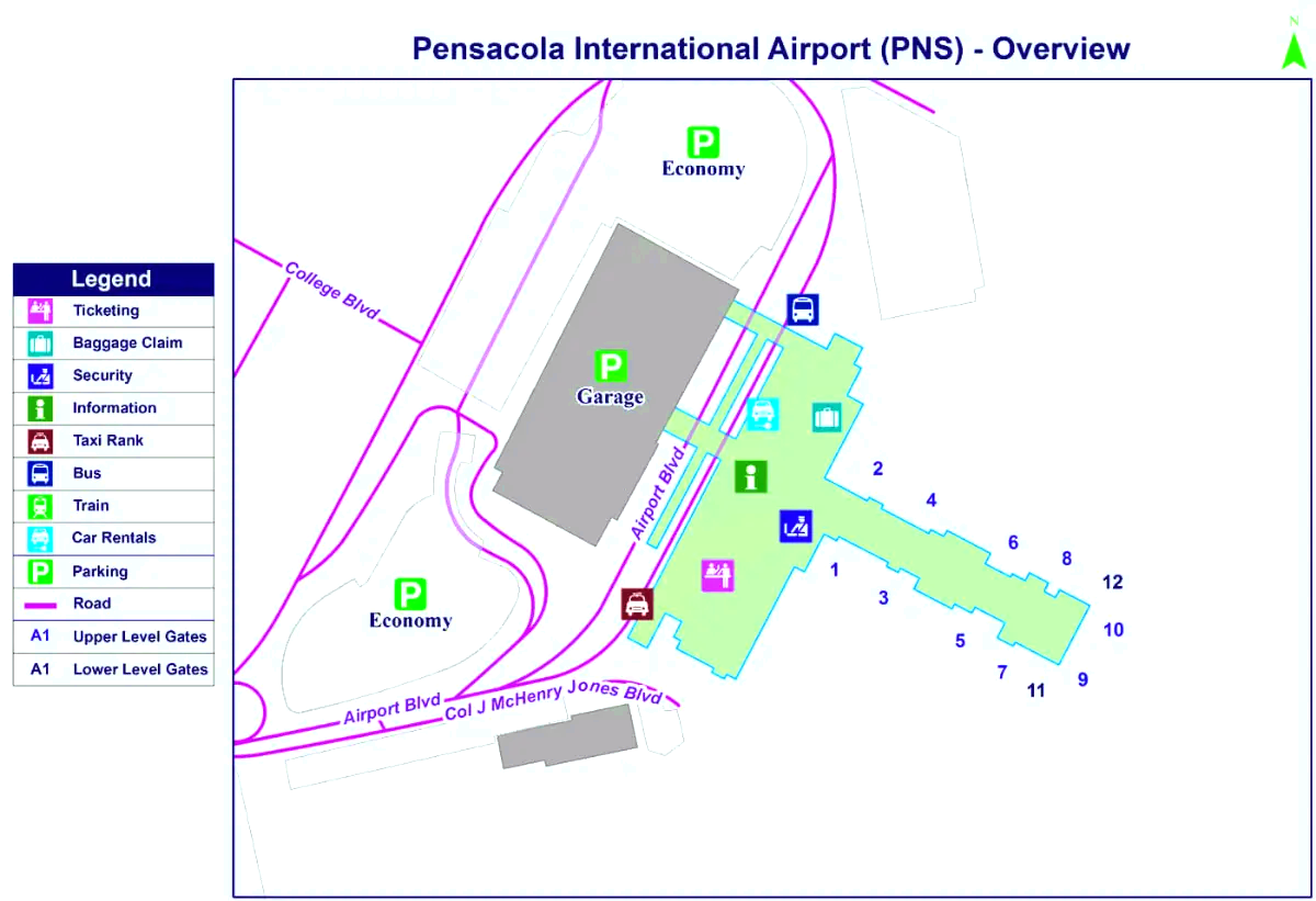 Internationale luchthaven Pensacola