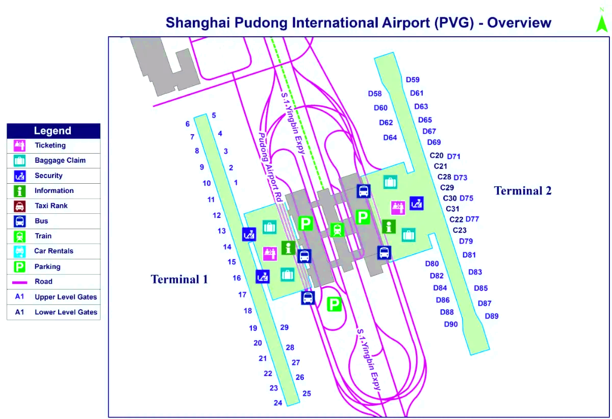 Internationale luchthaven Shanghai Pudong