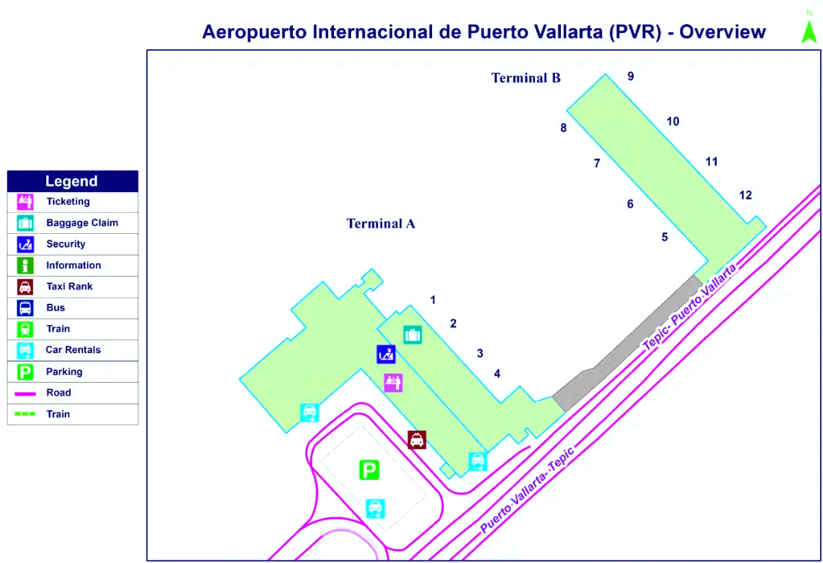 Licentie Internationale luchthaven Gustavo Díaz Ordaz