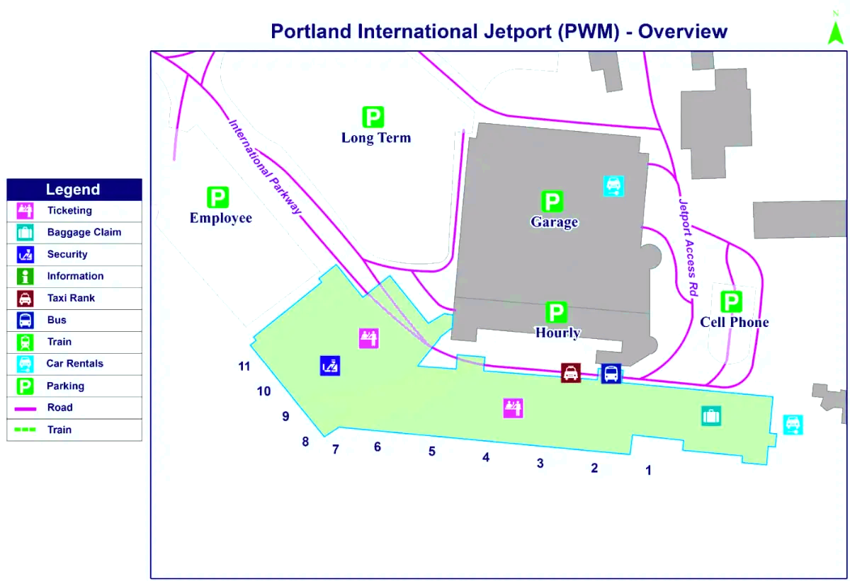 Internationale luchthaven van Portland