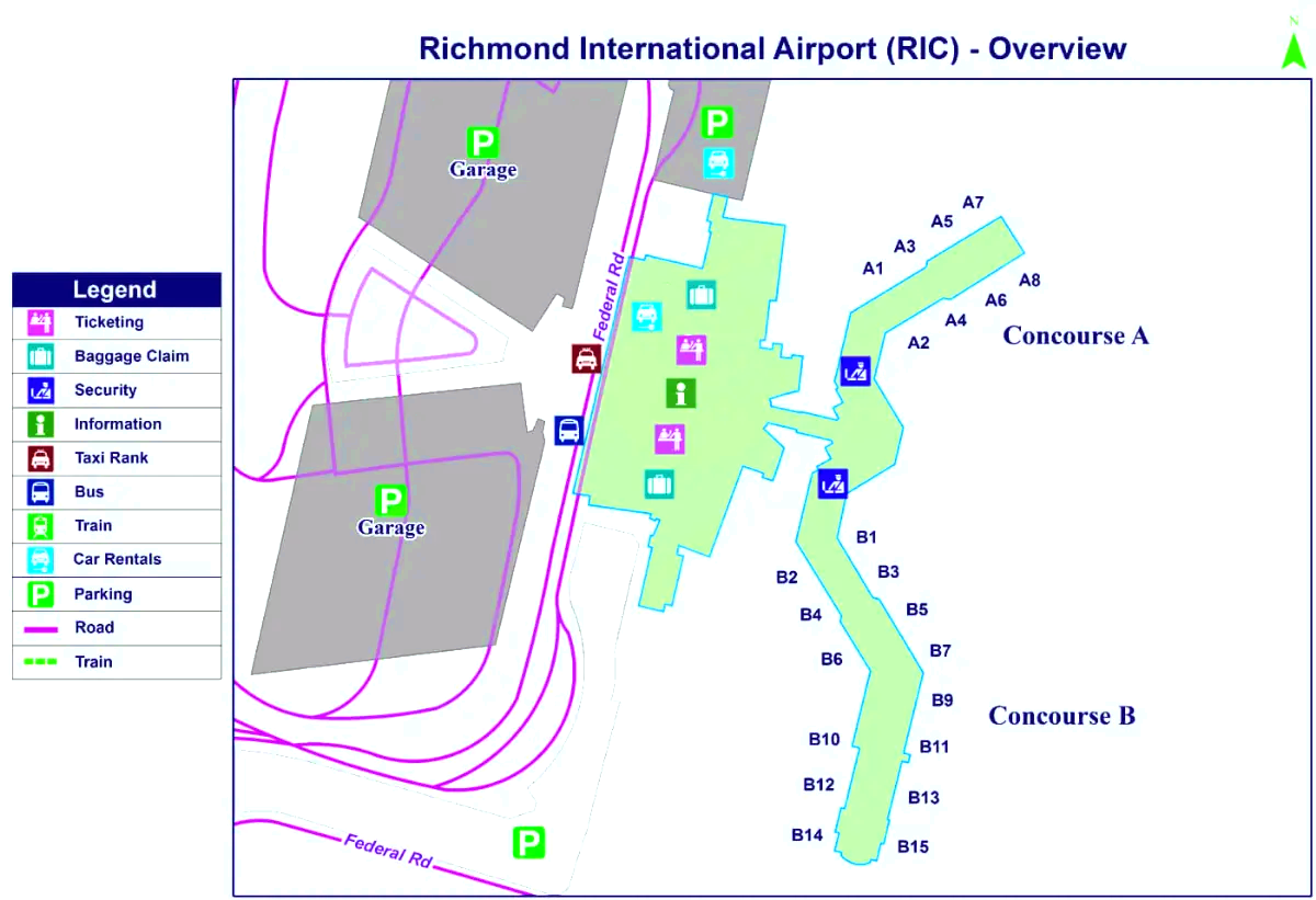 Internationale luchthaven van Richmond