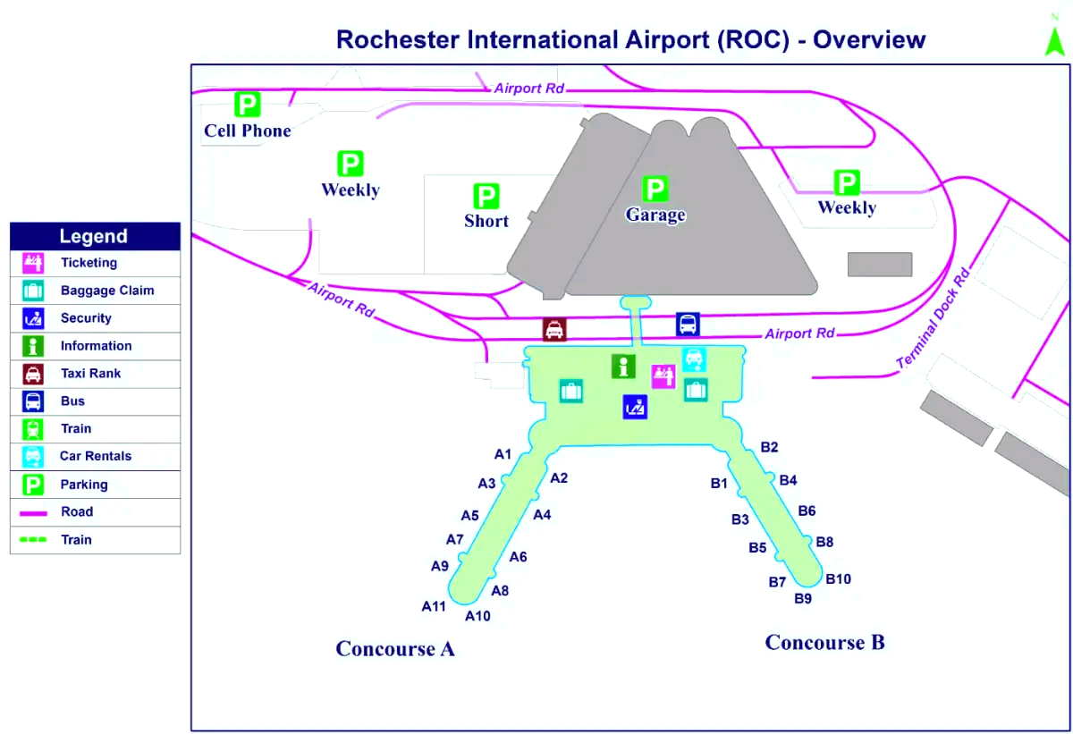 Internationale luchthaven Greater Rochester