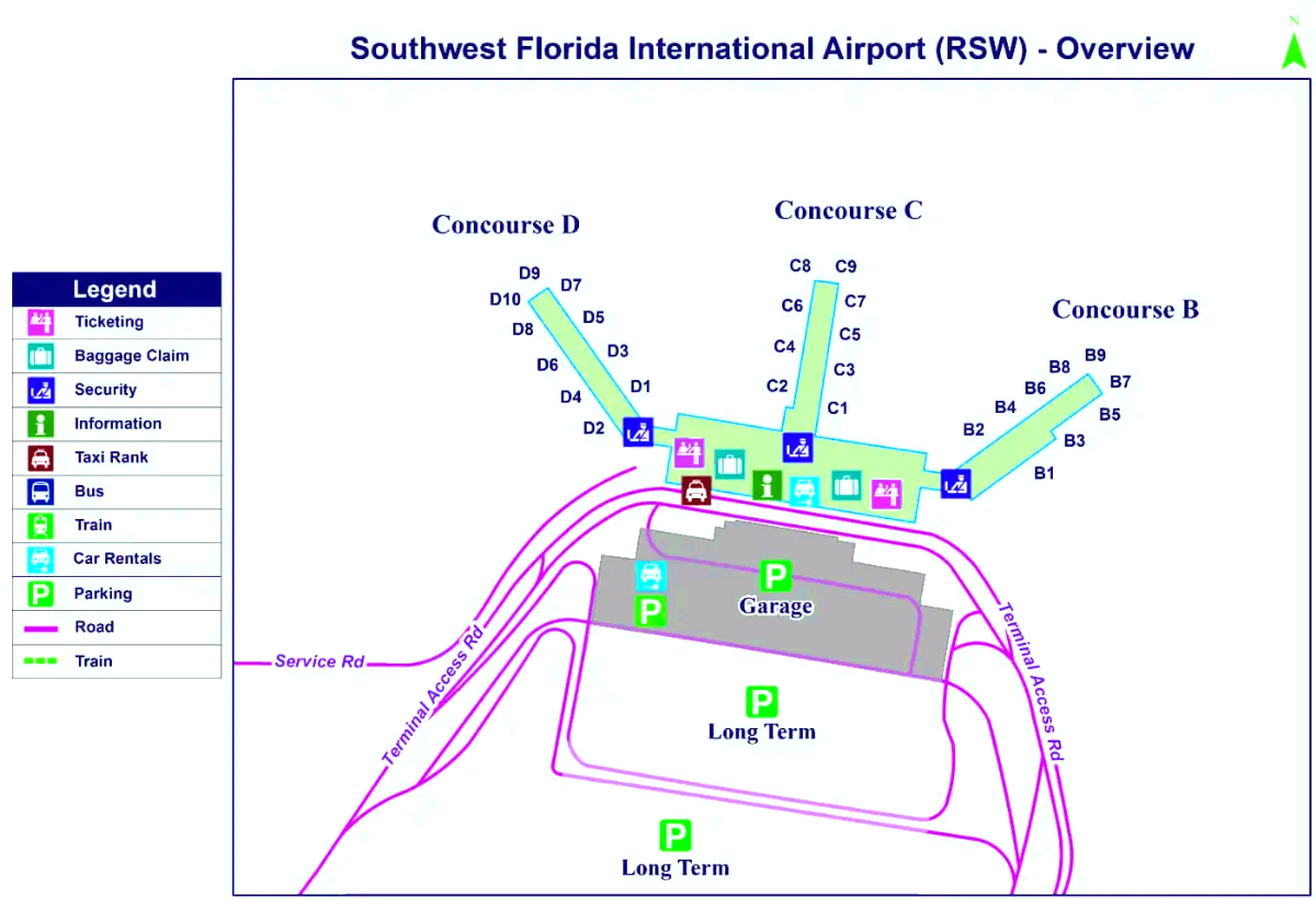 Internationale luchthaven van Zuidwest-Florida