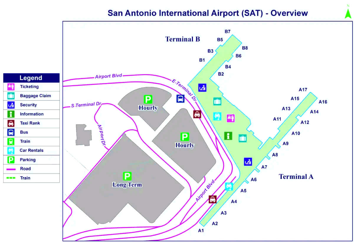 Internationale luchthaven van San Antonio