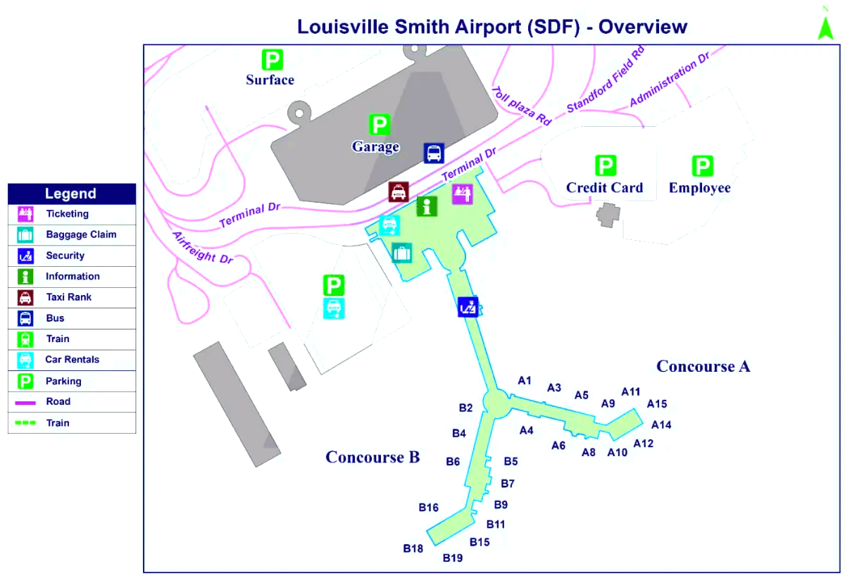 Internationale luchthaven van Louisville