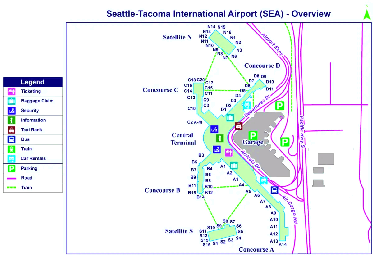 Internationale luchthaven Seattle-Tacoma