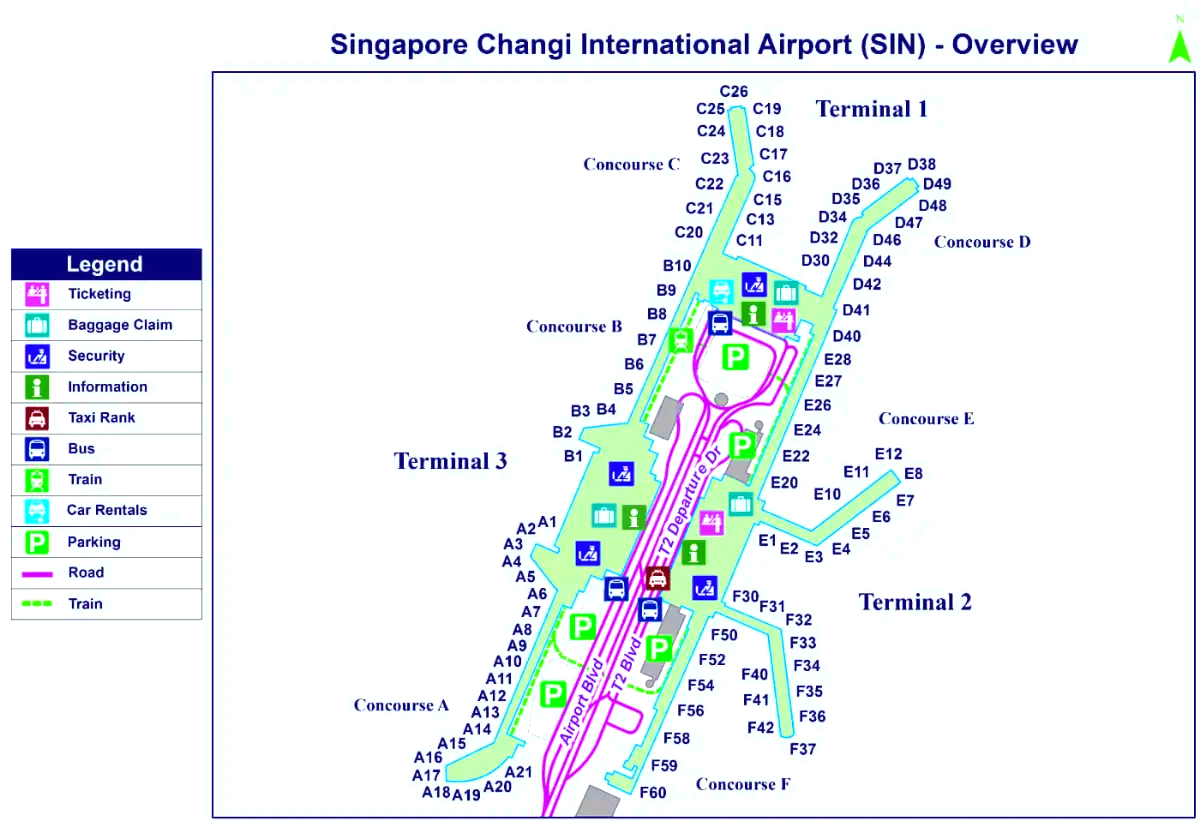 Luchthaven Singapore Changi