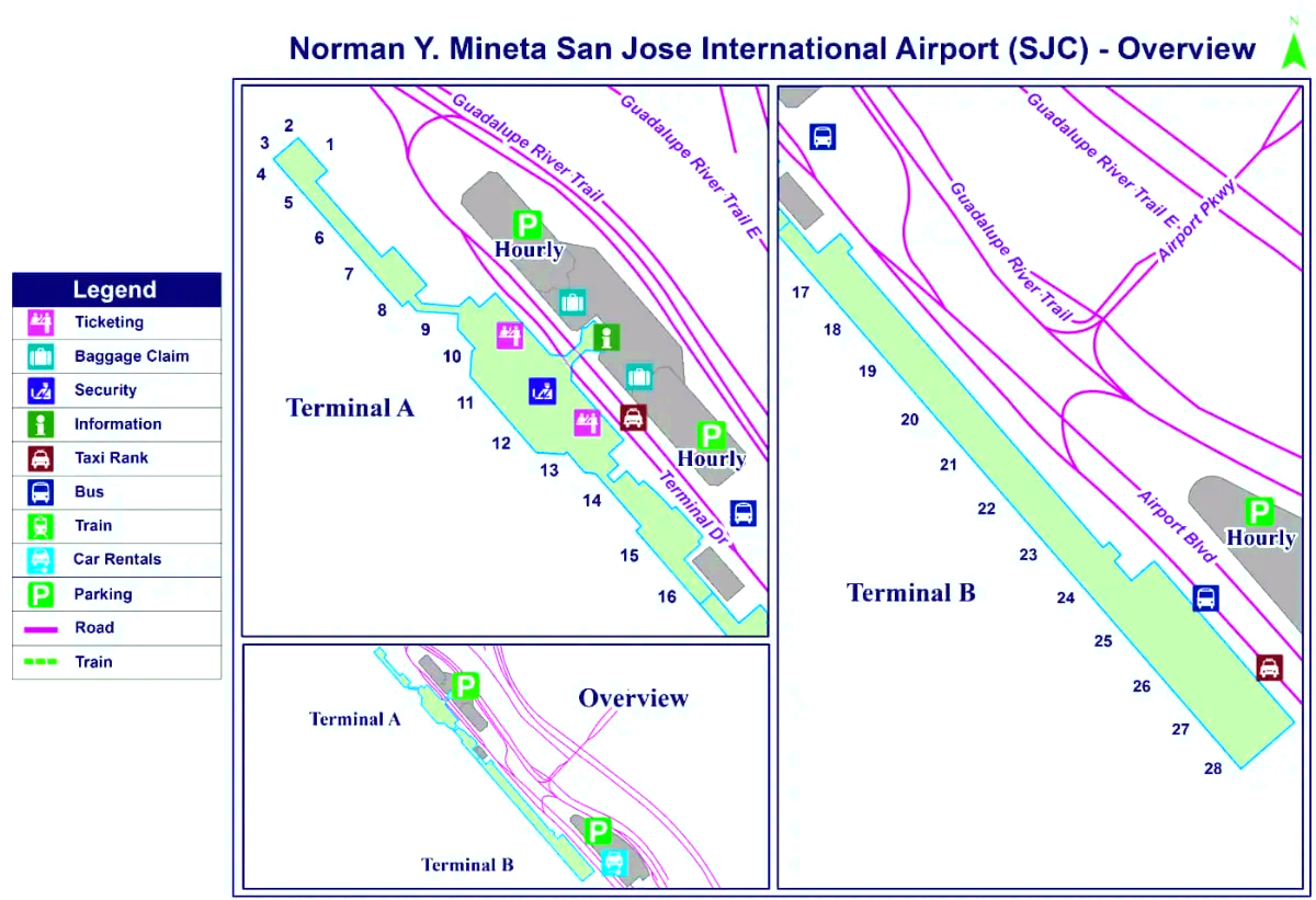 Internationale luchthaven Norman Y. Mineta San José