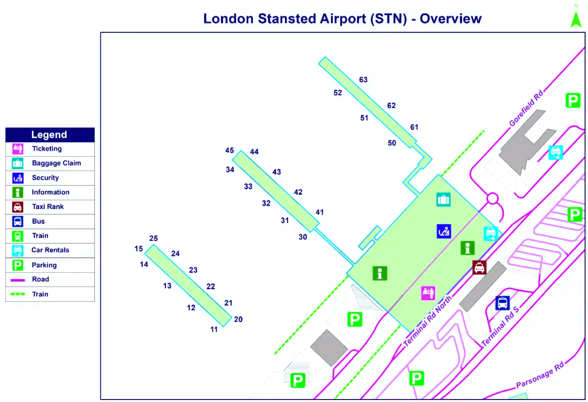 Luchthaven Londen Stansted