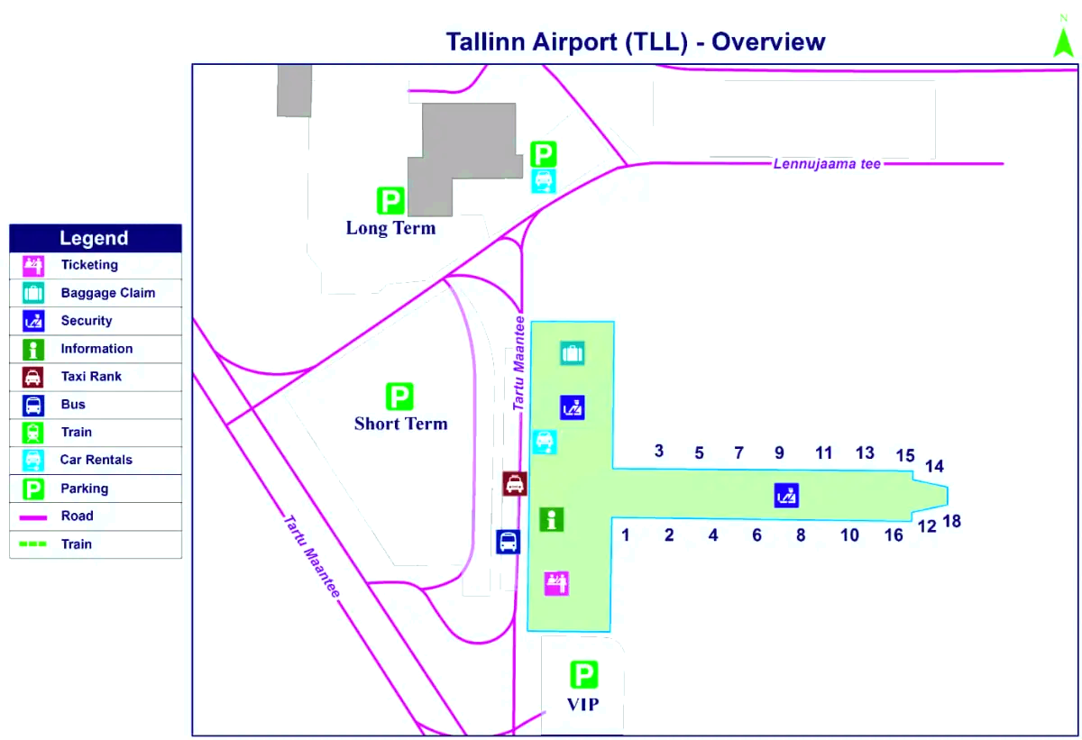 Luchthaven Lennart Meri Tallinn