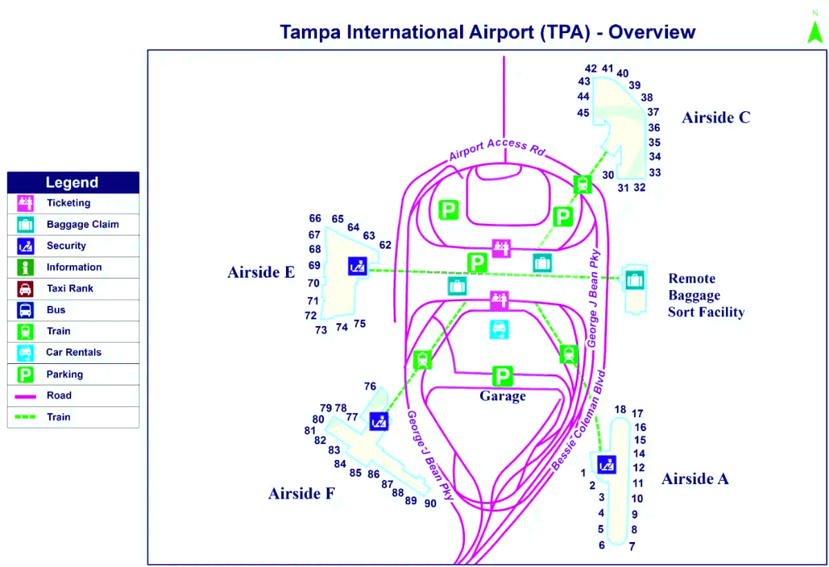 Internationale luchthaven van Tampa