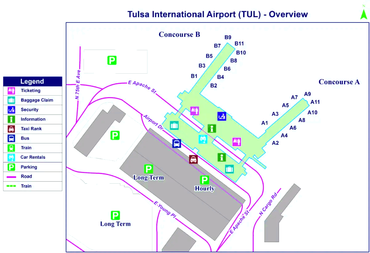 Internationale luchthaven van Tulsa