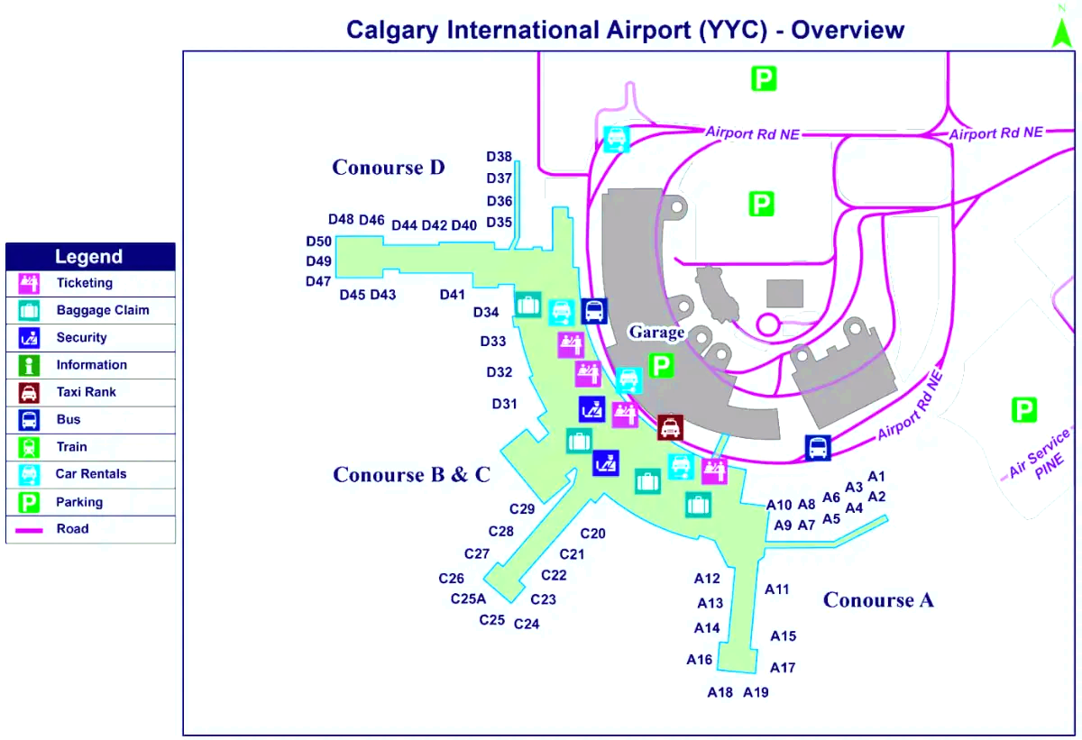 Internationale luchthaven van Calgary